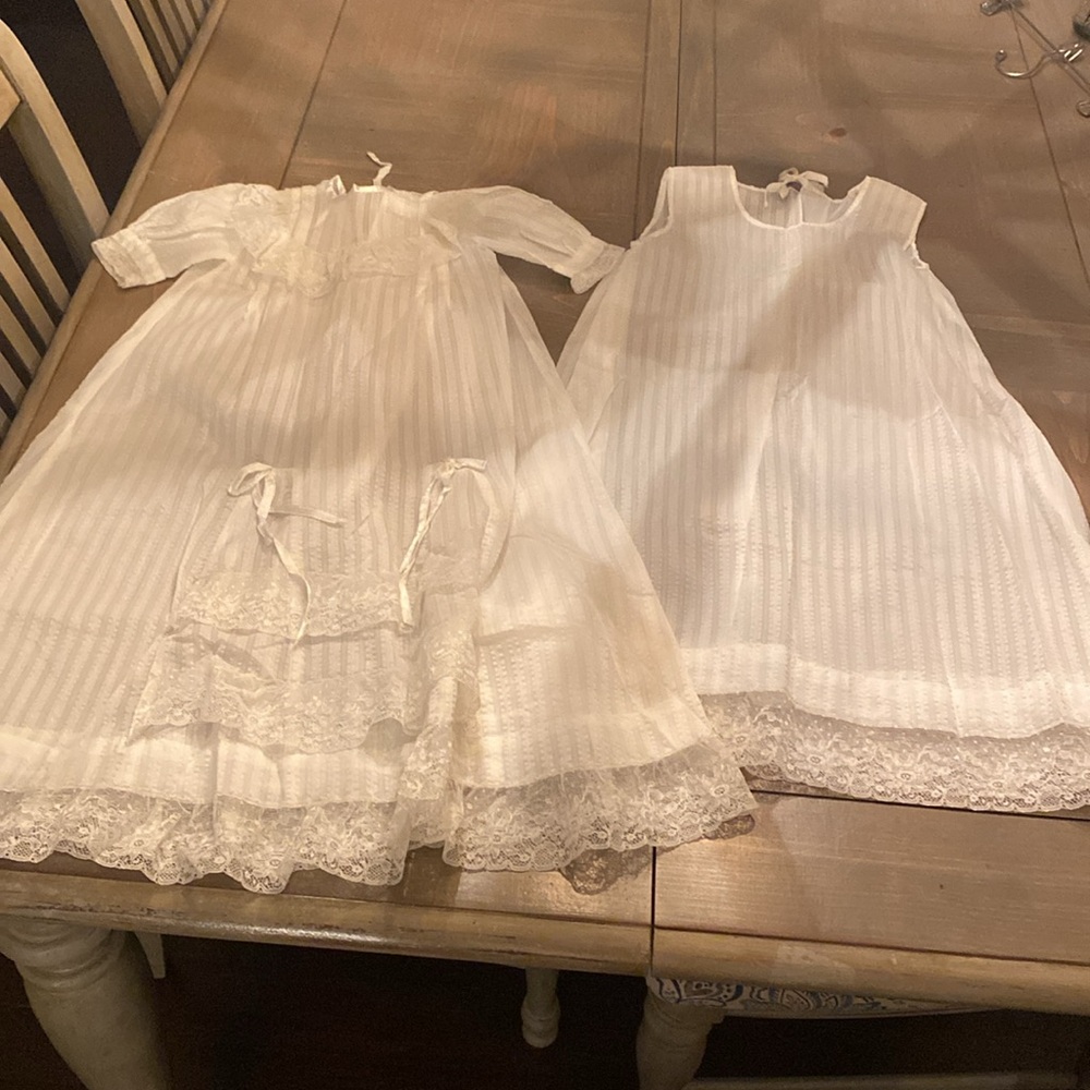 Beautifully 2 piece girls christening gown/ formal dress